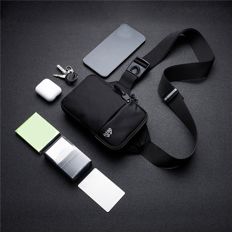 Casual Men Shoulder Chest Bag  - đánh giá và giá Running Belt