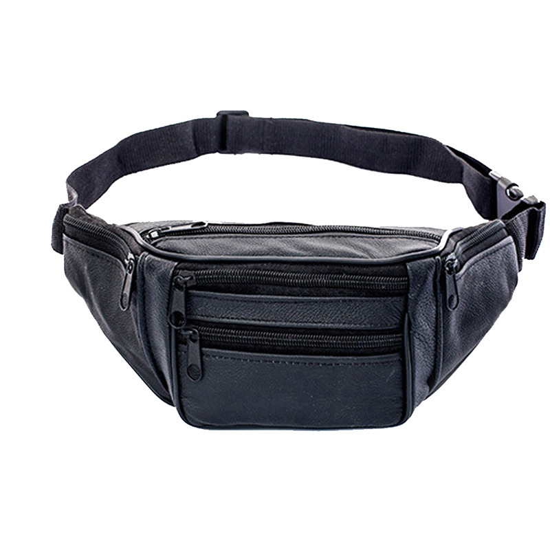 Leather Men Waist Chest Bag Th - đánh giá và giá Running Belt
